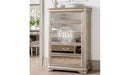Jessica Tall Chest of Drawers Taupe