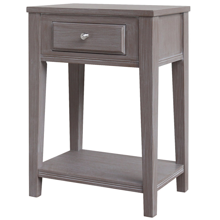 Westbridge 1 Drawer Side Table – 52cm