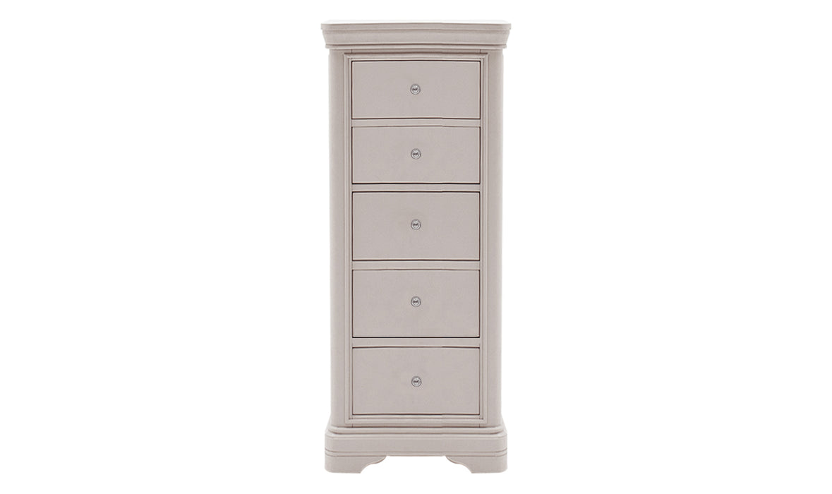 Mabel 5 Drawer Chest of Drawers Bone