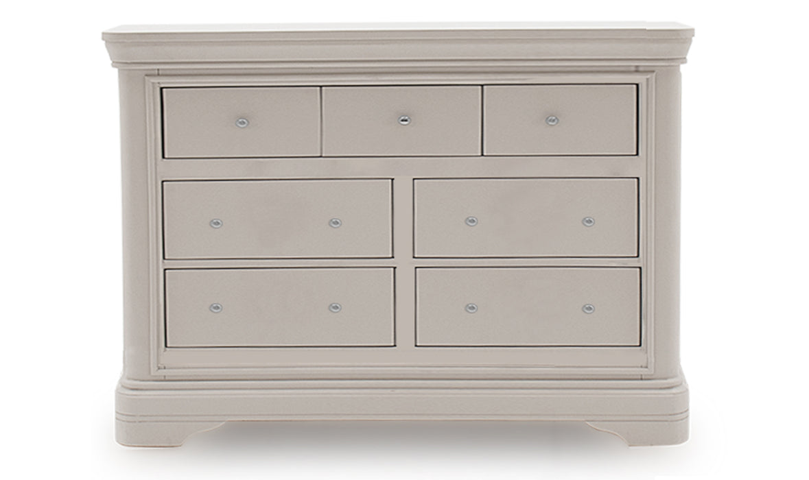Mabel 7 Drawer Chest of Drawers Bone