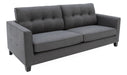 Astrid 3 Seater Sofa Charcoal Crib 5