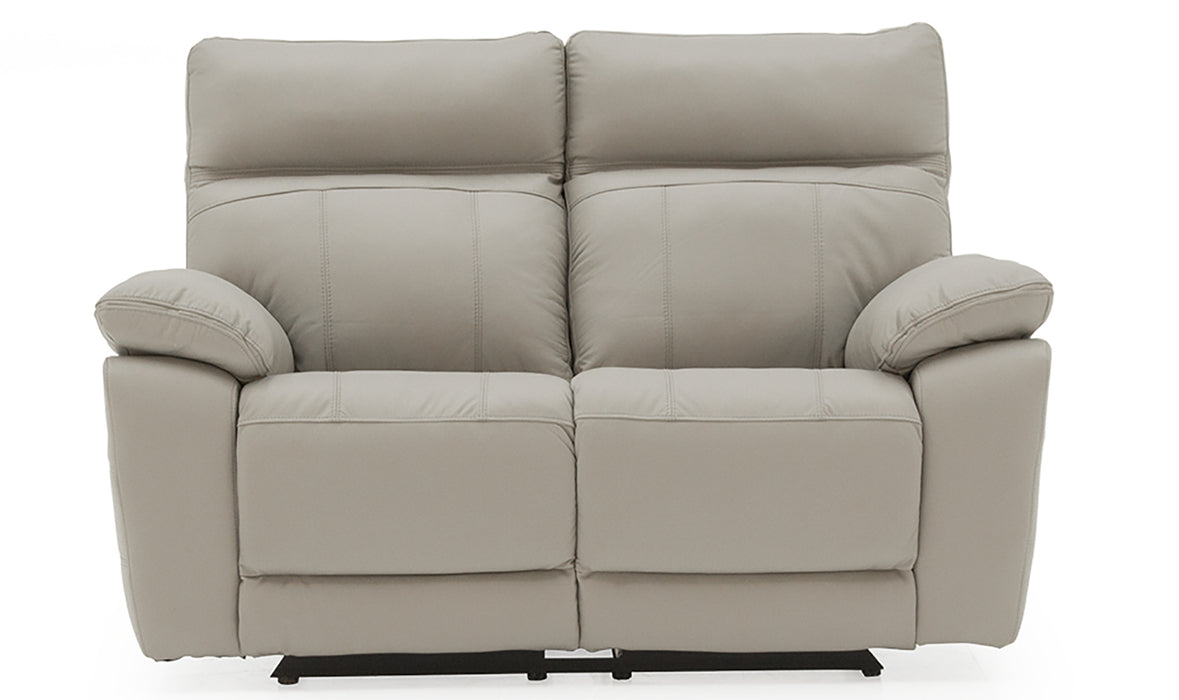 Positano 2 Seater Electric Recliner Light Grey