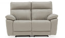 Positano 2 Seater Electric Recliner Light Grey