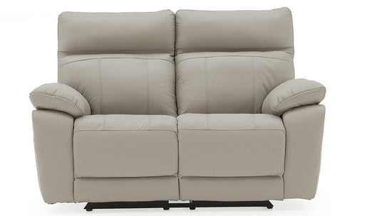 Positano 2 Seater Electric Recliner Light Grey