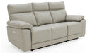 Positano 3 Seater Electric Recliner Light Grey