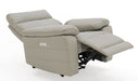Positano 1 Seater Electric Recliner Light Grey