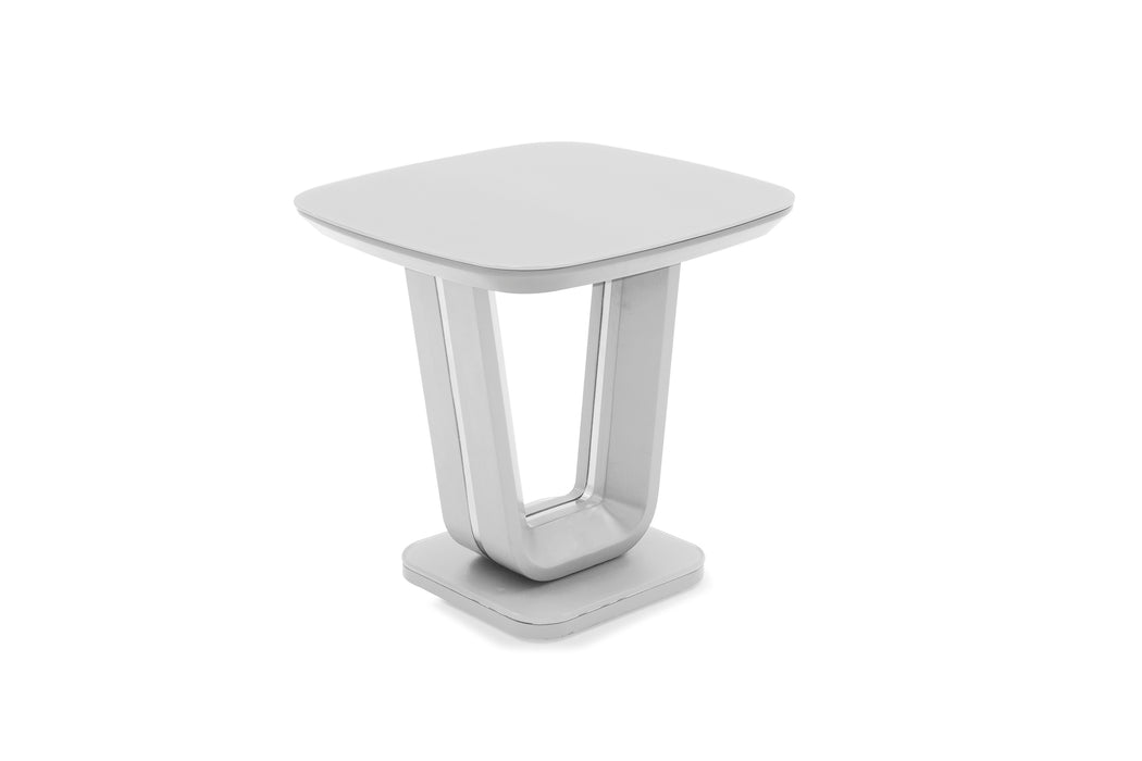 Lazzaro Lamp Table Graphite Grey