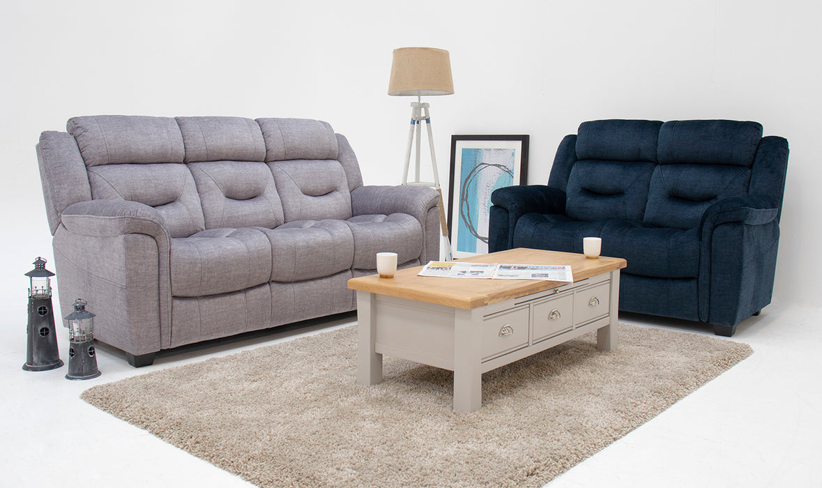Dudley 3 Seater Sofa Grey