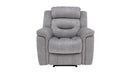 Dudley 1 Seater Reclining Sofa Grey