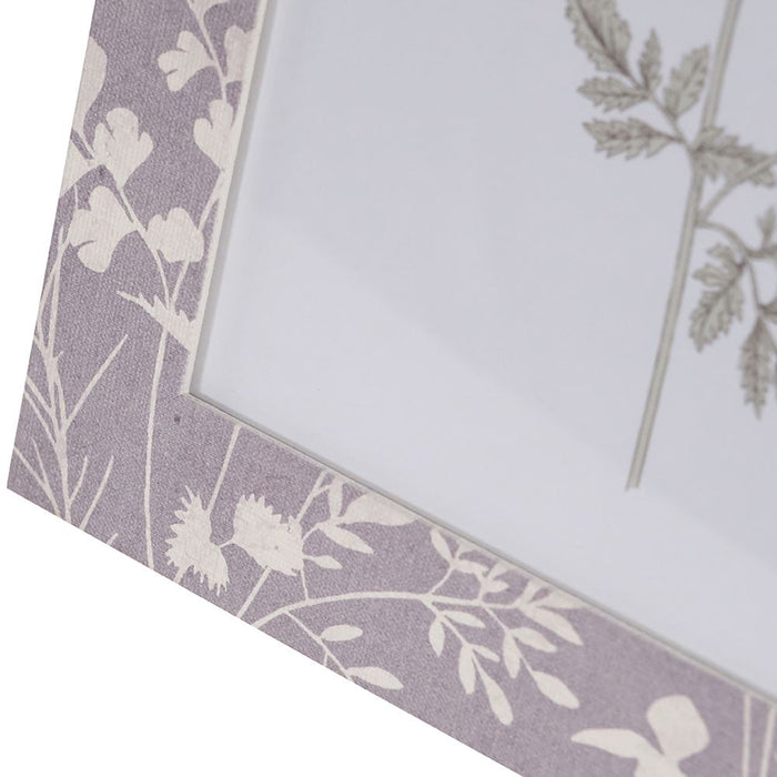 Botanical Floral Photo Frame