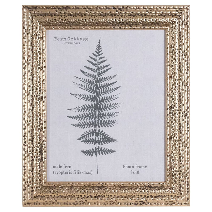 Antique Gold Textured Photo Frame