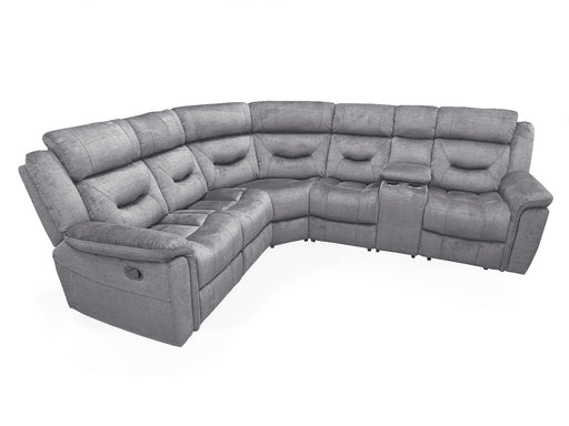Dudley Corner Group Recliner Grey