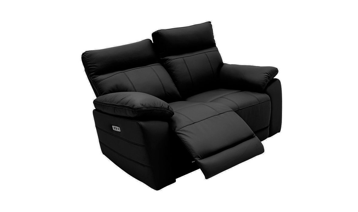 Positano 2 Seater Electric Recliner Light Grey