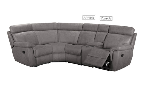 Baxter Console Sectional Corner Group Grey