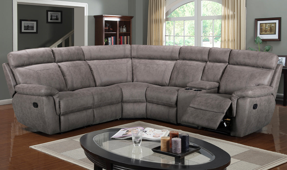 Baxter Console Sectional Corner Group Grey