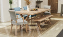 Duke Velvet Dining Chair Blue