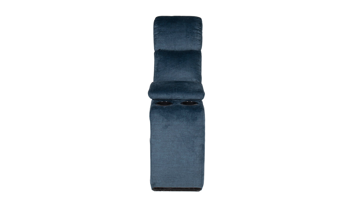 Dudley Console Sectional Corner Group Blue