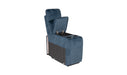 Dudley Console Sectional Corner Group Blue