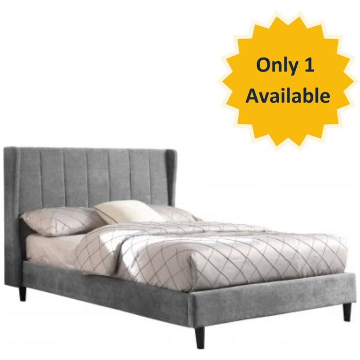 Amelia Grey Complete Bed Set - 4ft6