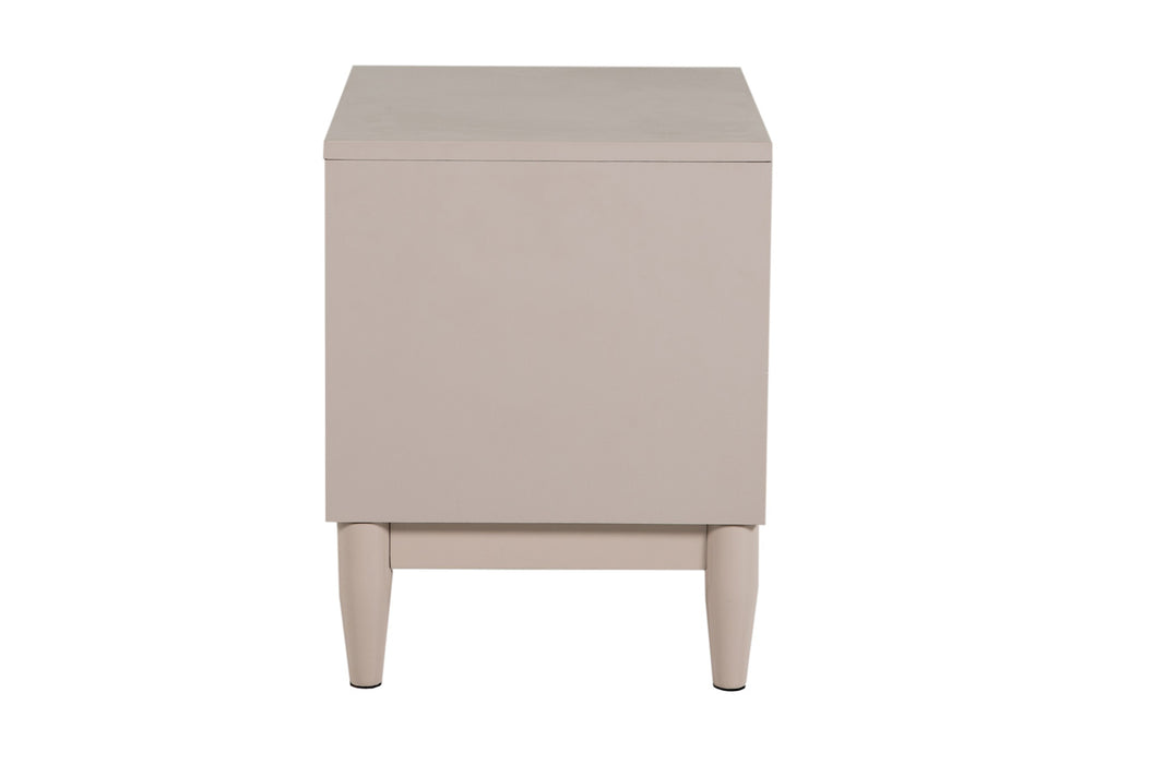 Alesta Bedside Table Grey