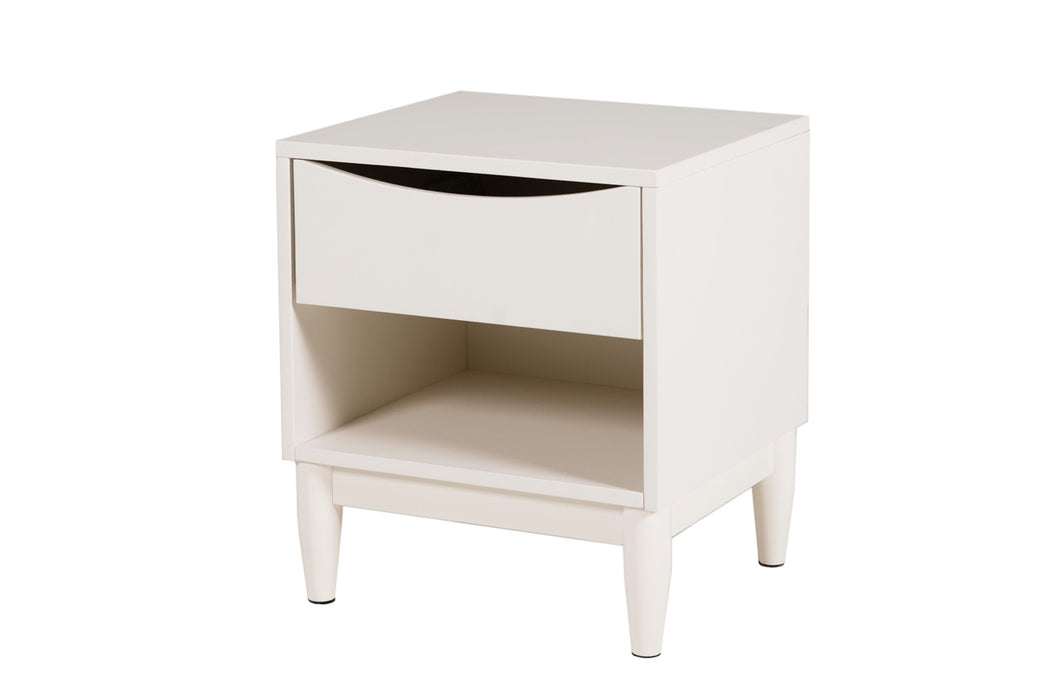 Alesta Bedside Table Grey