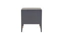 Diletta 2 Drawer Bedside Table Ebony