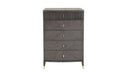 Diletta 5 Drawer Chest of Drawers Ebony
