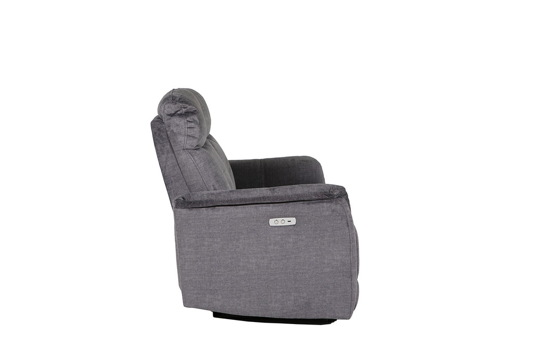 Mortimer 2 Seater Electric Recliner Graphite