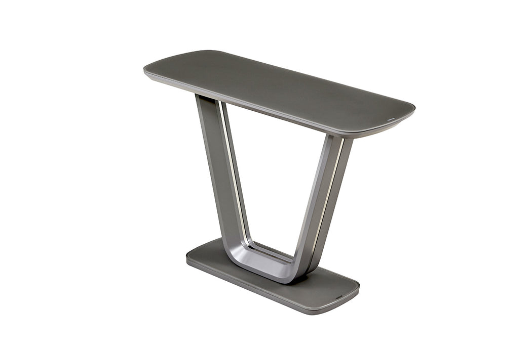 Lazzaro Console Table Graphite Grey