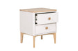 Marlow Bedside Table Taupe