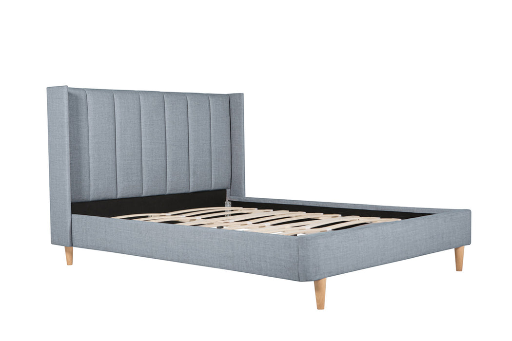 Allegra 4ft6 Bed Grey