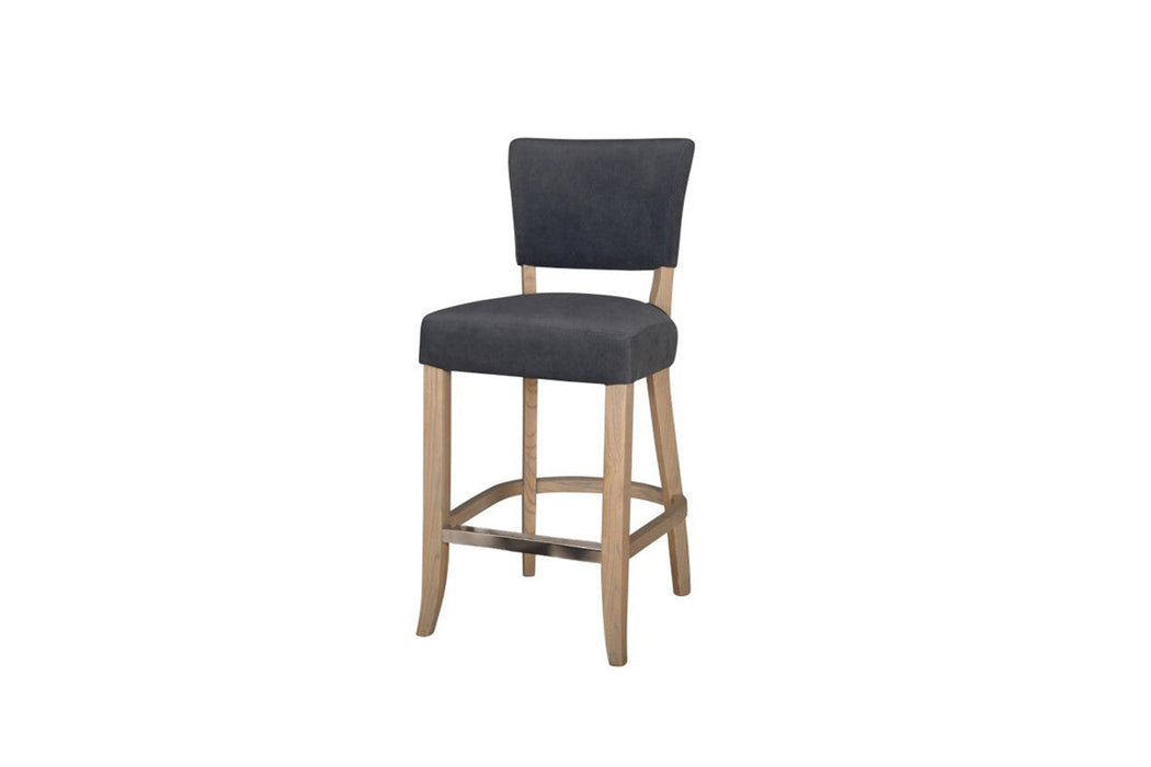 Duke Bar Chair Ink Blue