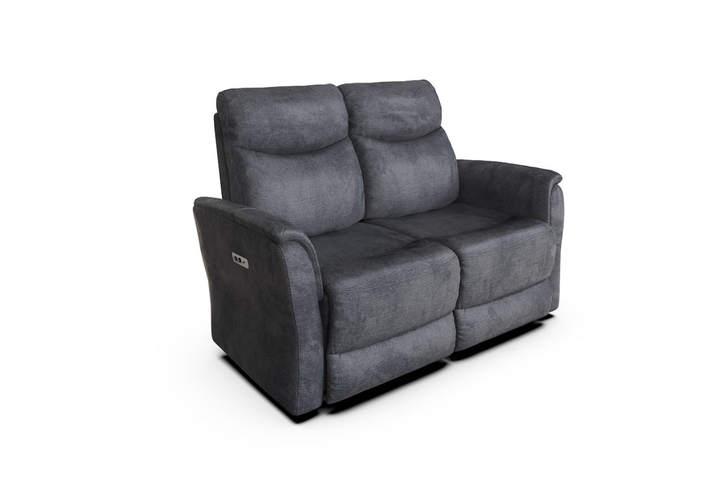Mortimer 2 Seater Electric Recliner Graphite