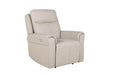 Russo 1 Seater Electric Recliner Stone
