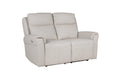 Russo 2 Seater Electric Recliner Stone