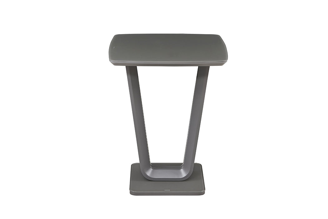 Lazzaro Bar Table Graphite Grey