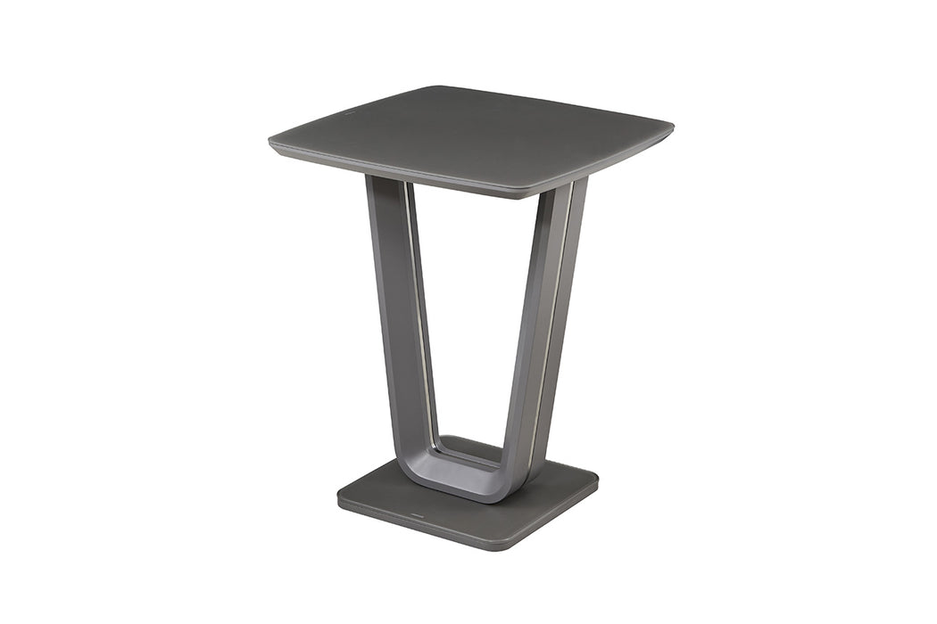Lazzaro Bar Table Graphite Grey