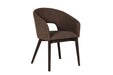 Ariya Dining Chair Brown