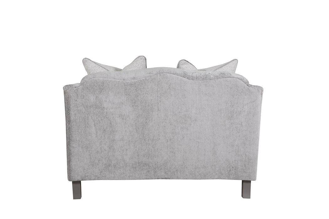 Belvedere Snuggle Chair Silver