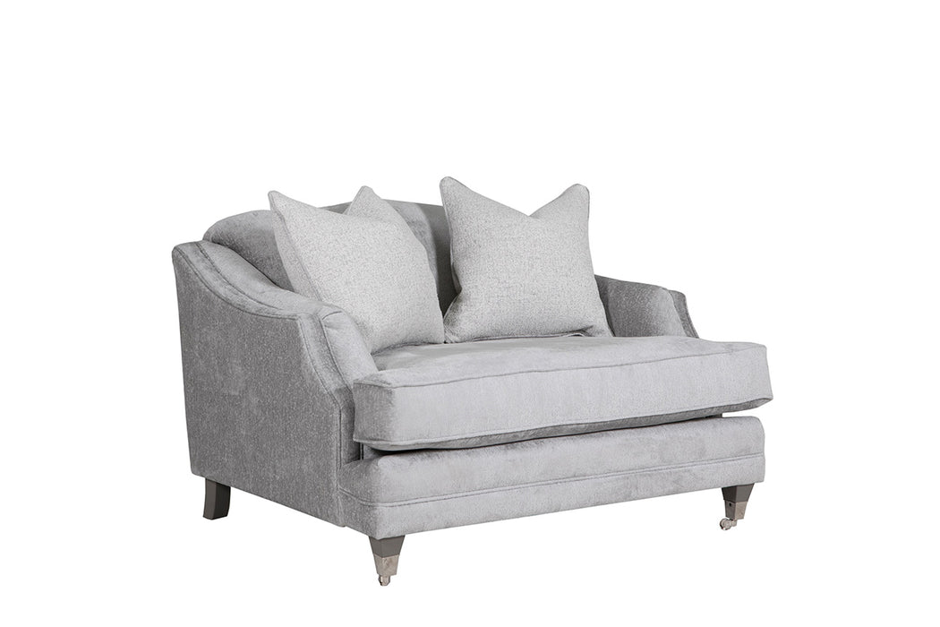 Belvedere Snuggle Chair Silver