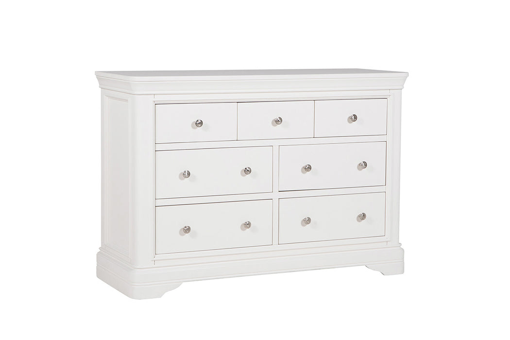 Mabel 7 Drawer Chest of Drawers Bone