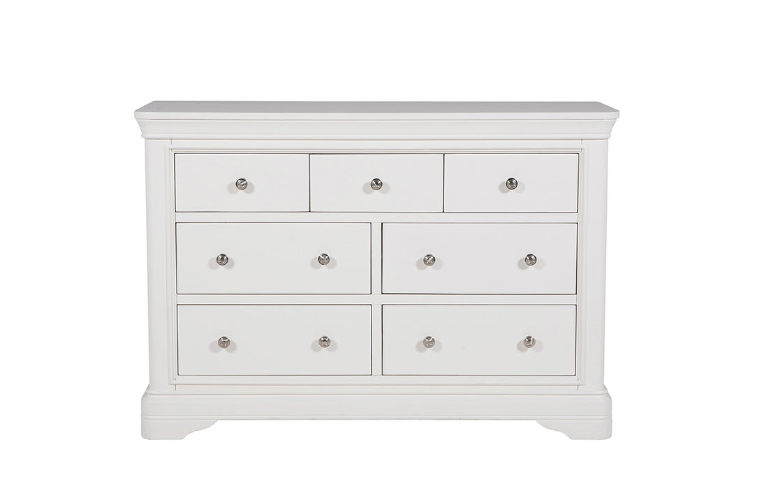 Mabel 7 Drawer Chest of Drawers Bone