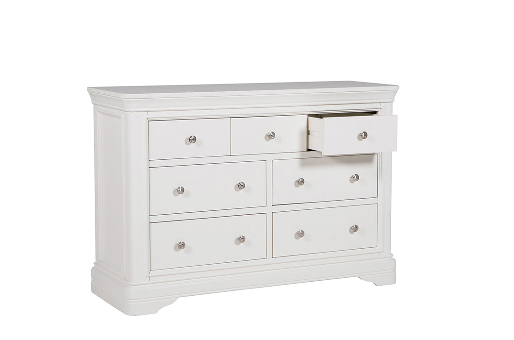 Mabel 7 Drawer Chest of Drawers Bone