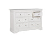 Mabel 7 Drawer Chest of Drawers Bone