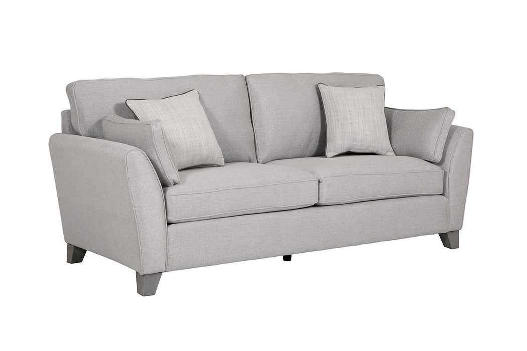 Cantrell 3 Seater Sofa Light Grey