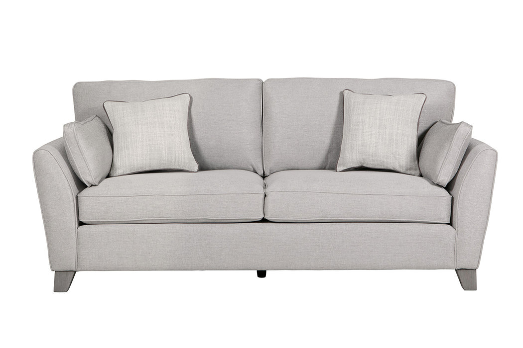 Cantrell 3 Seater Sofa Light Grey
