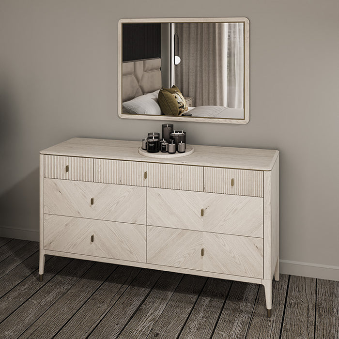 Diletta 7 Drawer Chest of Drawers Stone