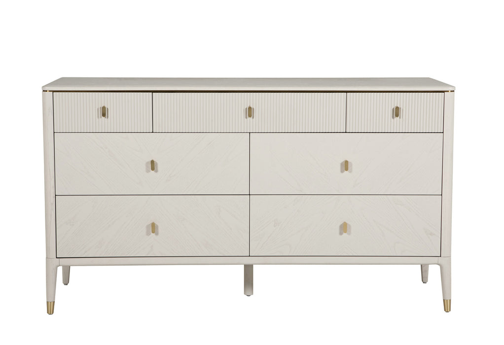 Diletta 7 Drawer Chest of Drawers Stone
