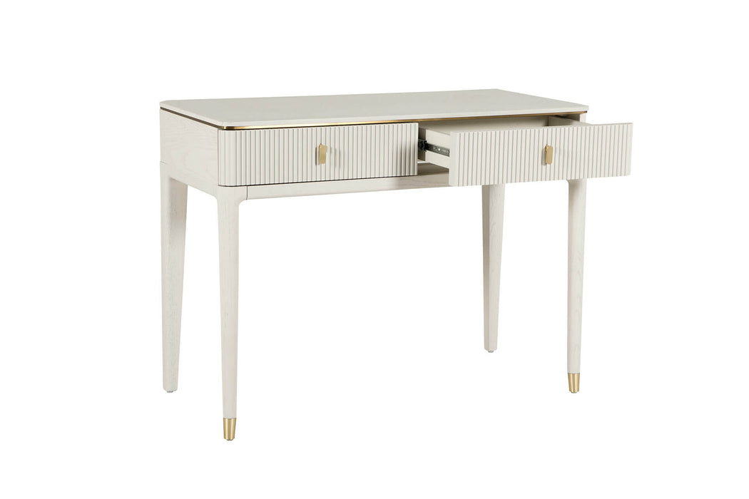 Diletta 2 Drawer Dressing Table Stone