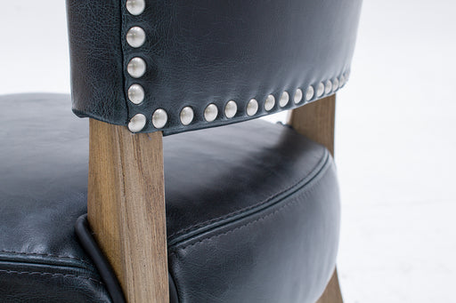 Duke Bar Chair Ink Blue
